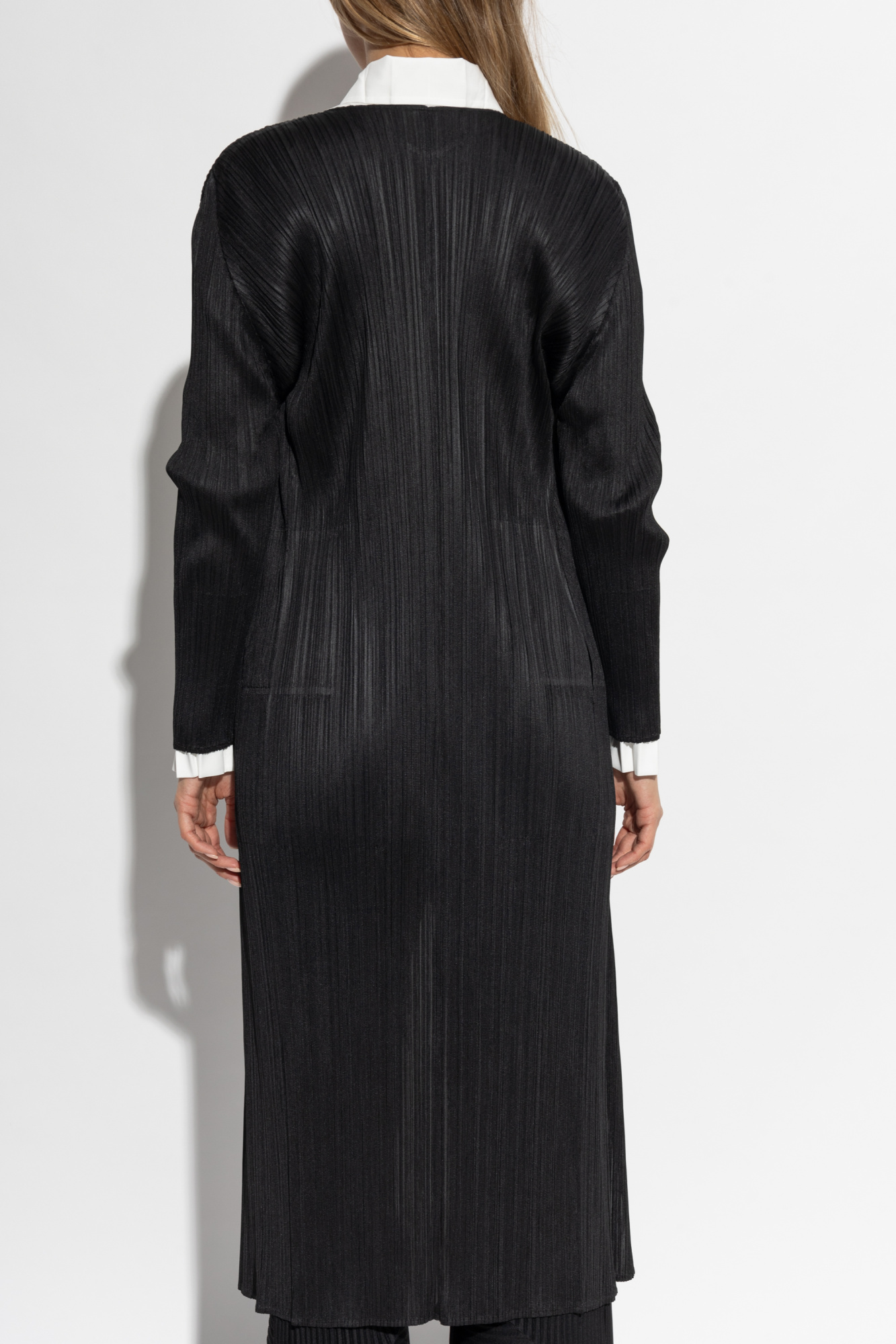 Pleats Please Issey Miyake Pleated coat | Women's Clothing